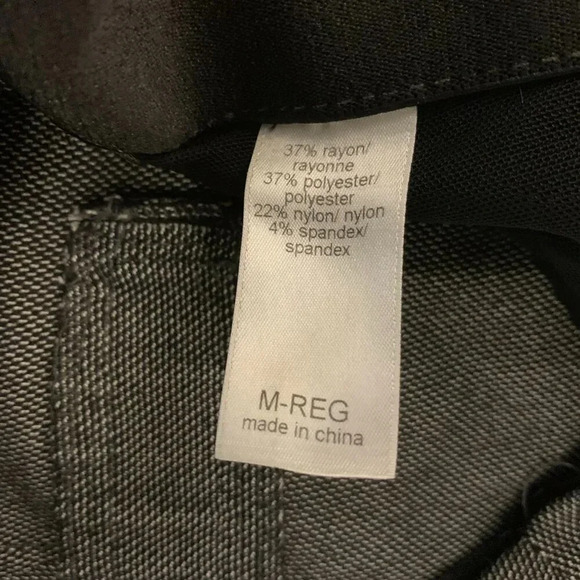 Maurices stretchy dress pants - black/gray print - Picture 3 of 8